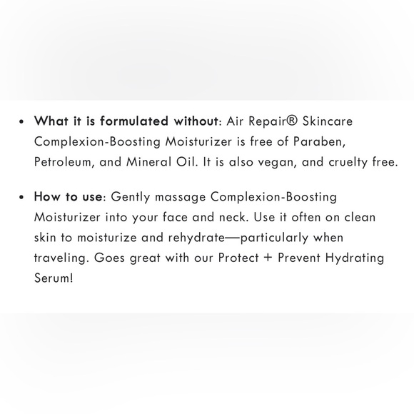 New Air Repair Skincare Complexion-Boosting Moisturizer Full-size - Picture 6 of 10